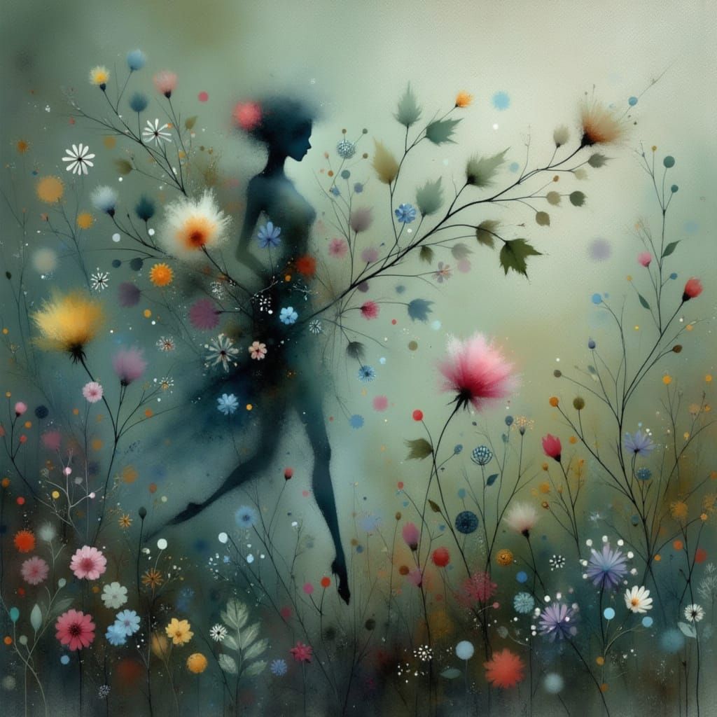 Surreal Faerie Portrait in Photorealistic Style