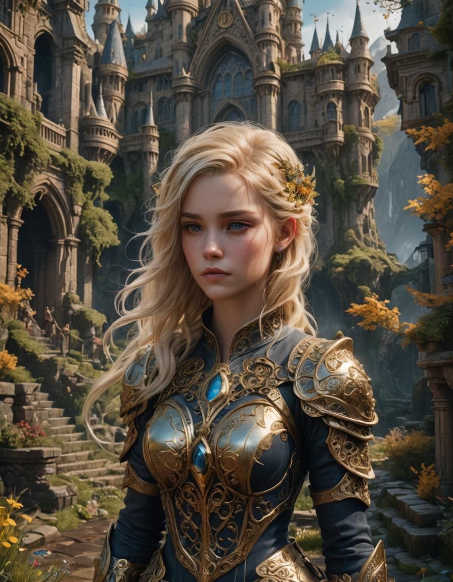 Fantastical Matte Painting in Deep Color, 8K