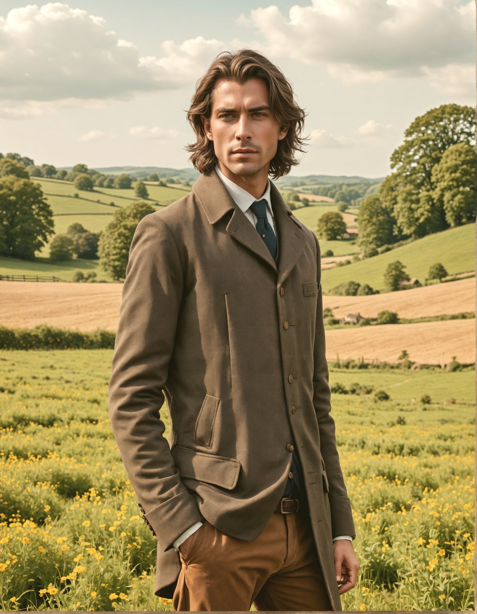 Country Aristocrat in Rural Fashion