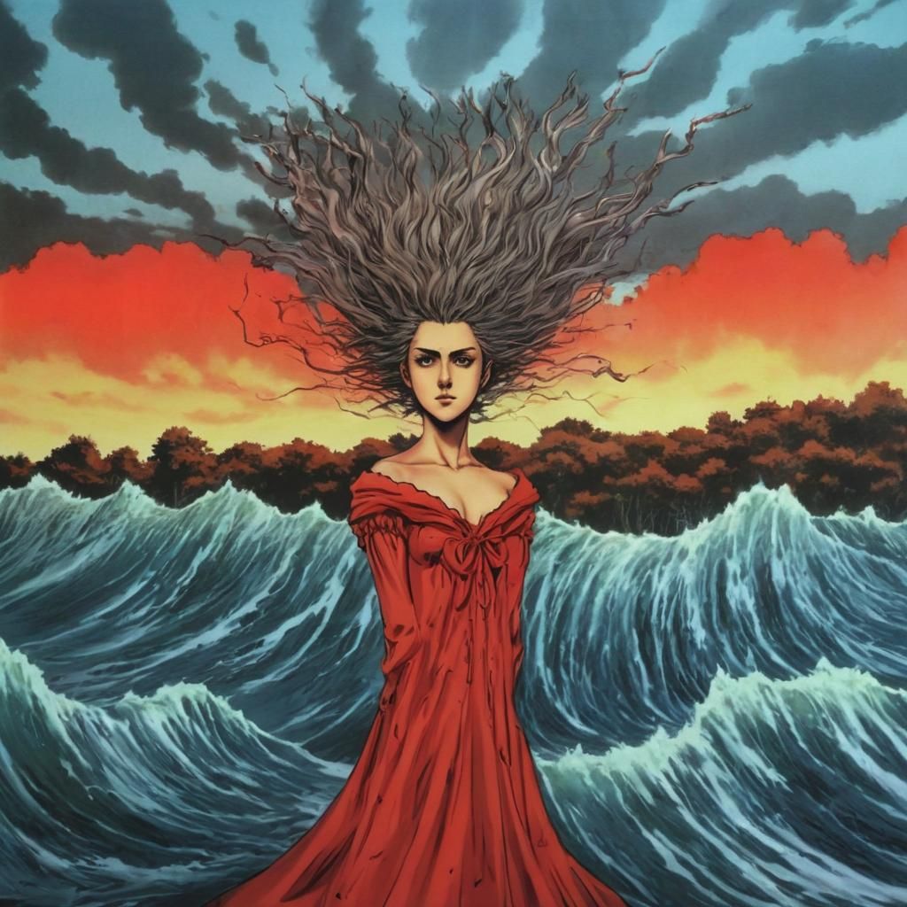 This non-berserk landscape is dominated by a feminine presence.