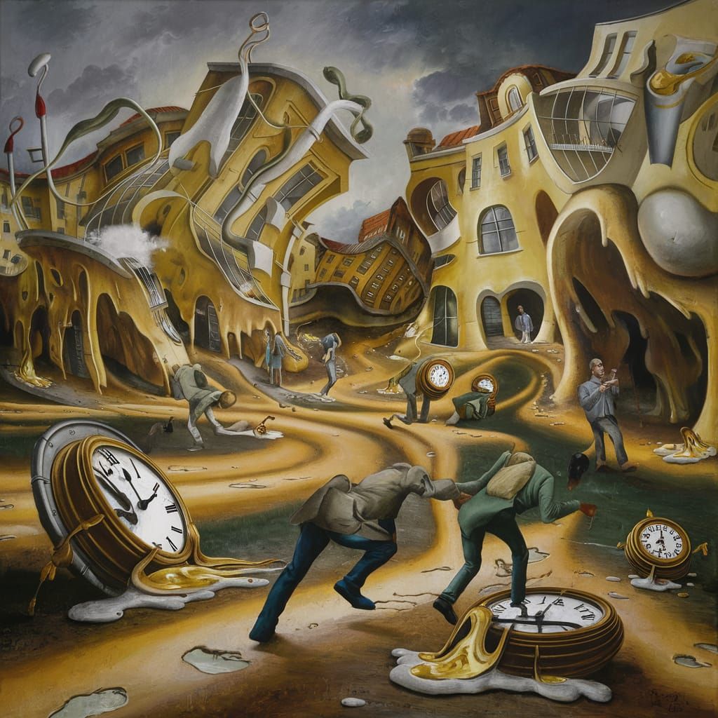 The Surreal Time-Traveler