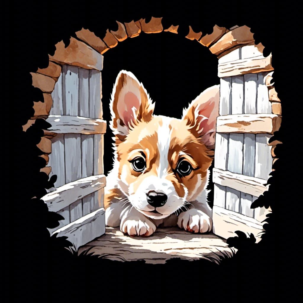 Puppy's Dream: Portal to Play Yard Paradise