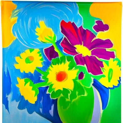 Henri Matisse style, bee