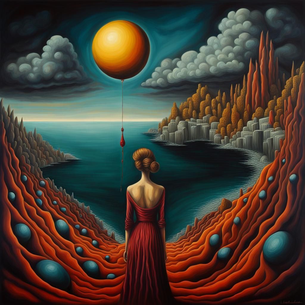 Surreal Exploration of the Absurd in Deep Color