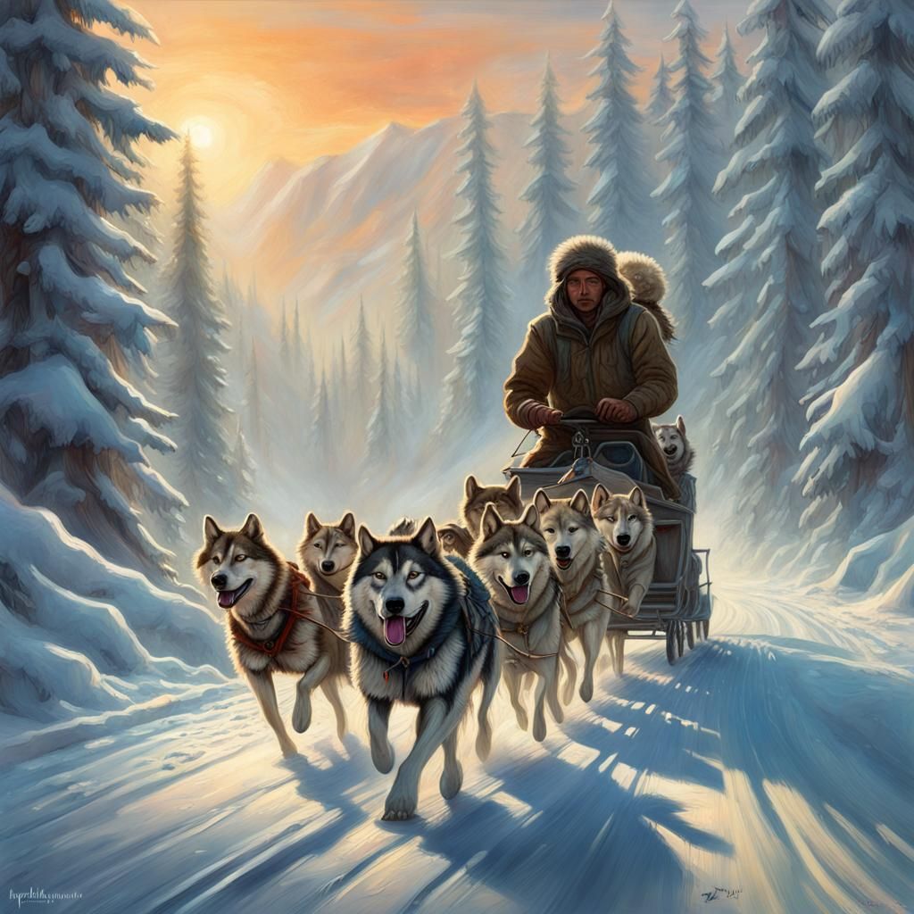 Iditarod Trail Sled Dog Race