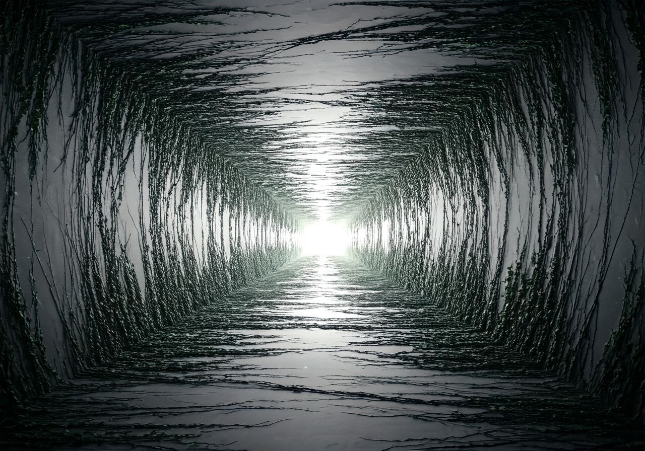 Neongray Hallucinating Vines That Shine