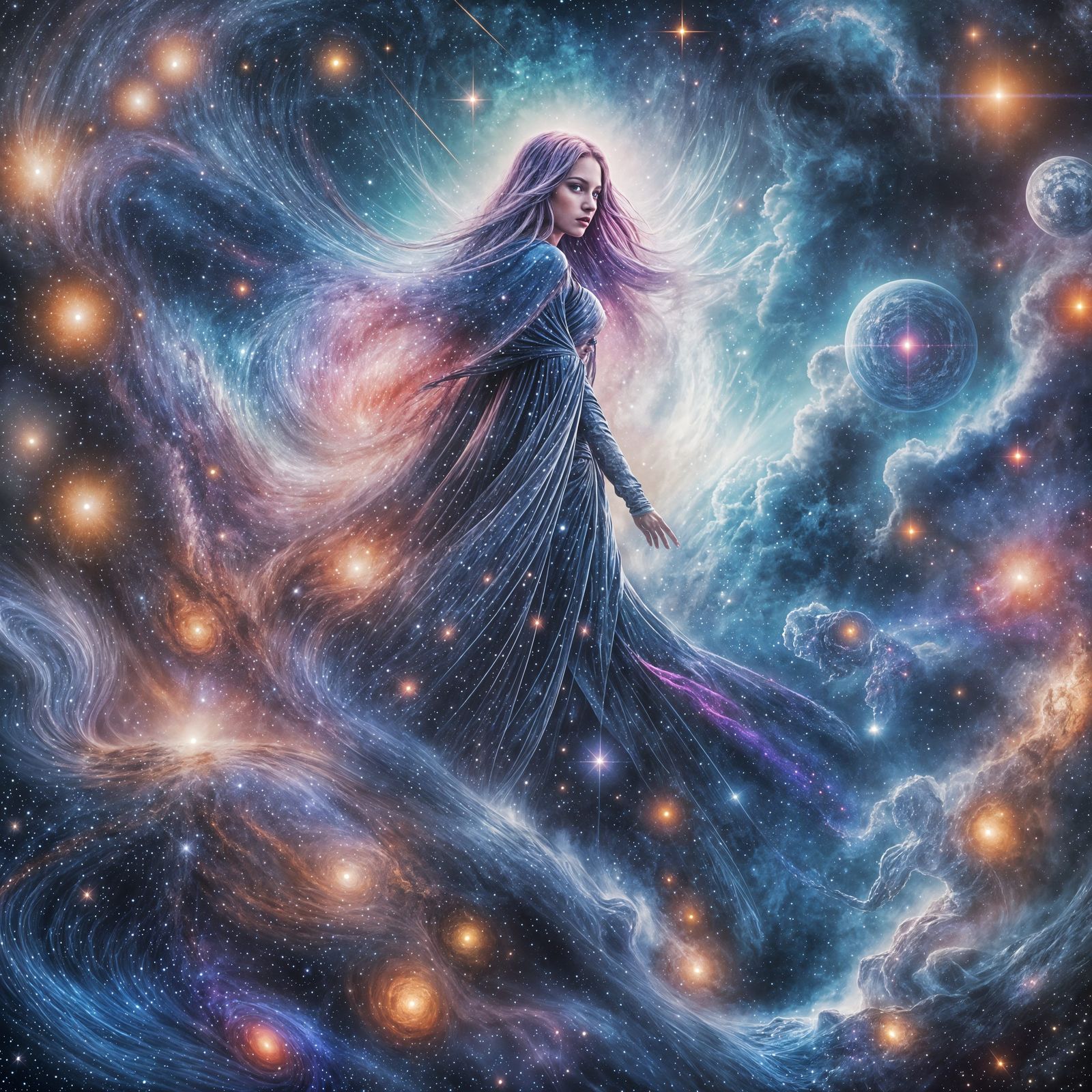 Abstract Vespertine Dreamscape