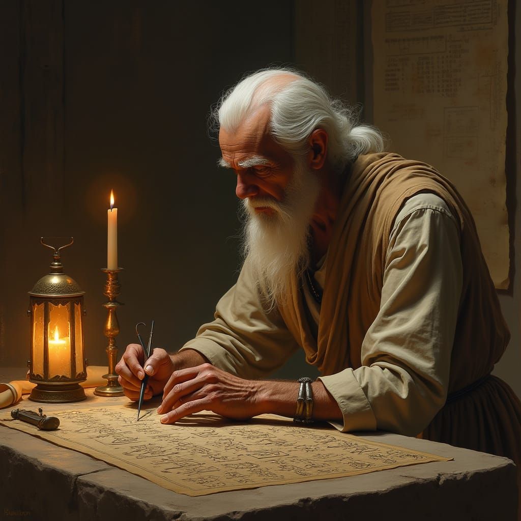 Ancient Egyptian Artisan Crafts Hieroglyphics