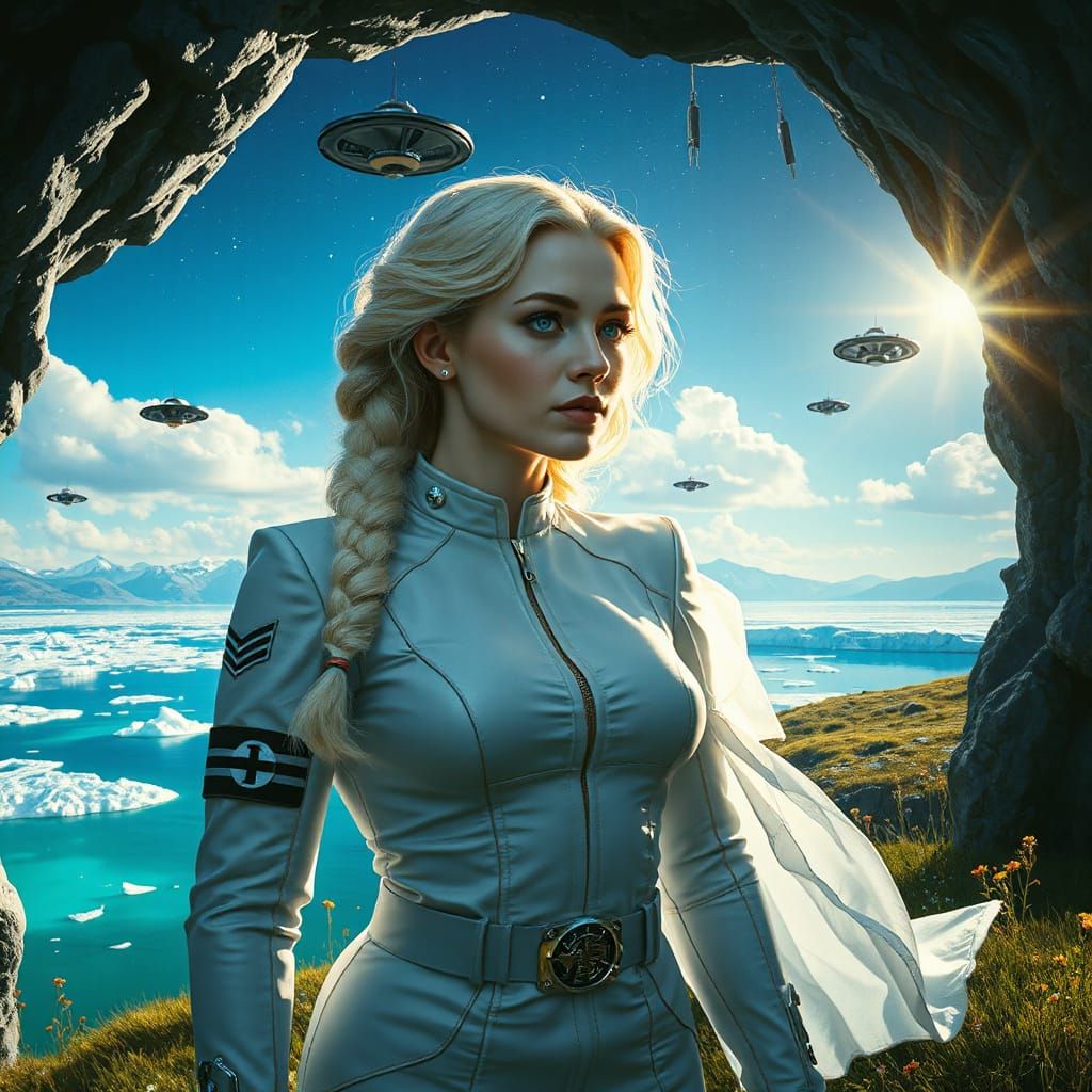 Maria Orsic in Arctic Base: German Space Forces