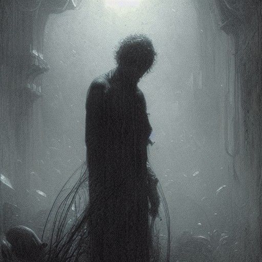 Depression: A Horror Visualization in Doré Style