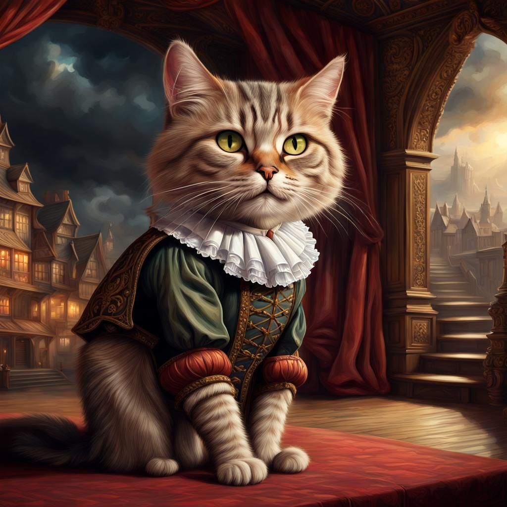 William Shakespeare Cat