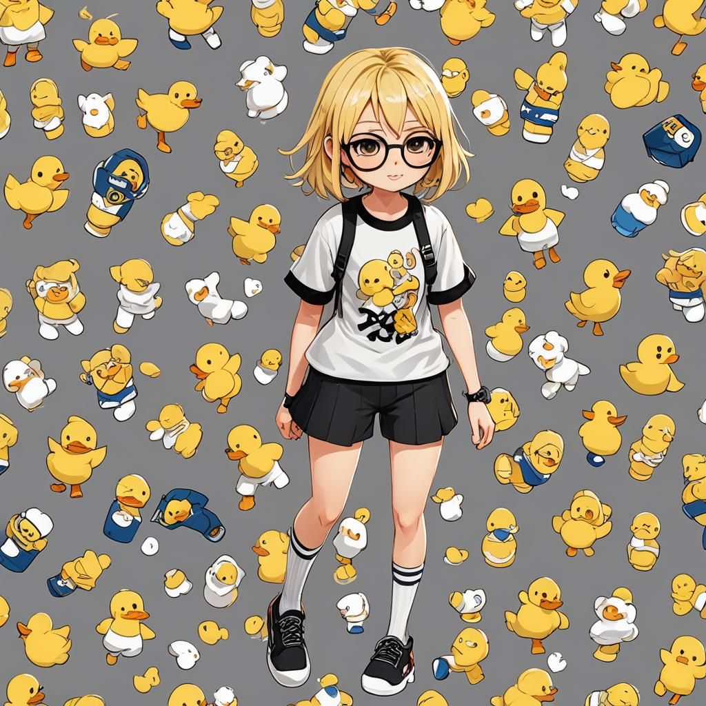 Kawaii Anime Girl Roblox Avatar in Manga Style