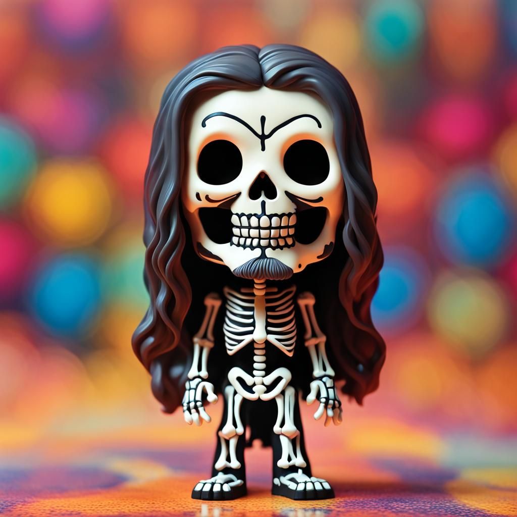 Skeleton Jesus Christ [ funko pop body]