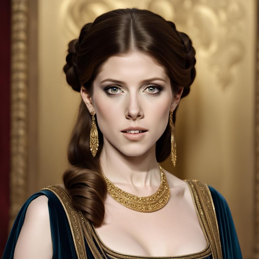 Beautiful Roman Woman Portrait