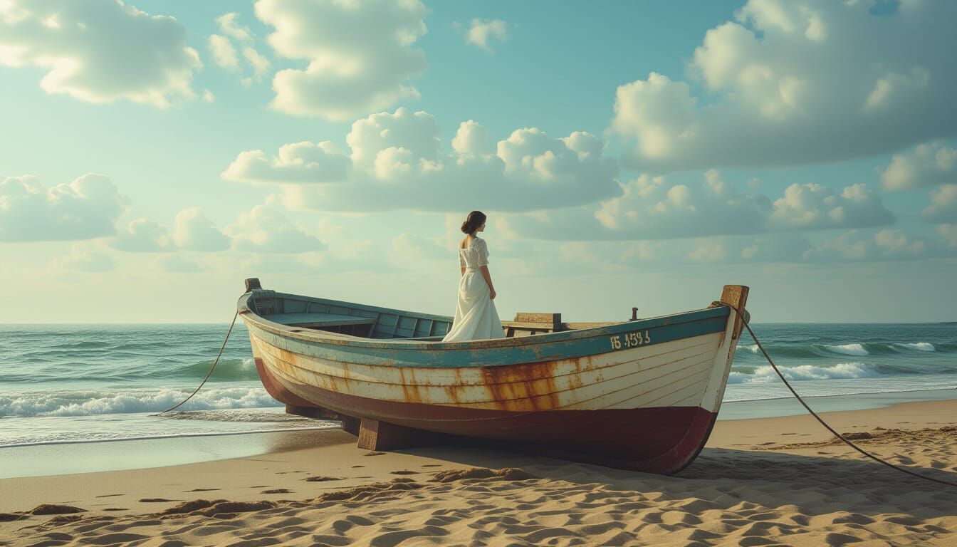 Surreal Optical Illusion of Whimsical Deception