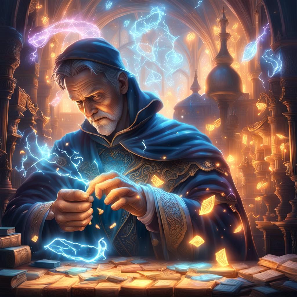 Word Smith Creates Magic: Dark Fantasy Concept Art