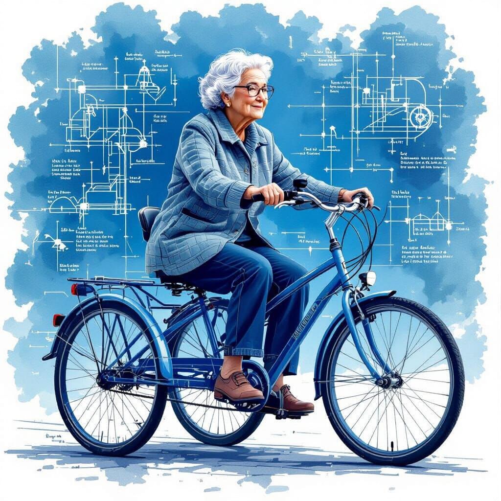 Blueprint of Adult Tricycle