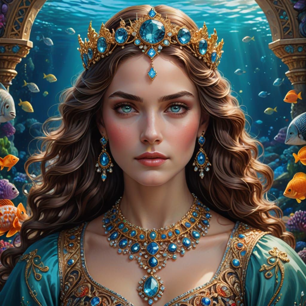 Eurynome, Sea Queen of Olympus Portrait