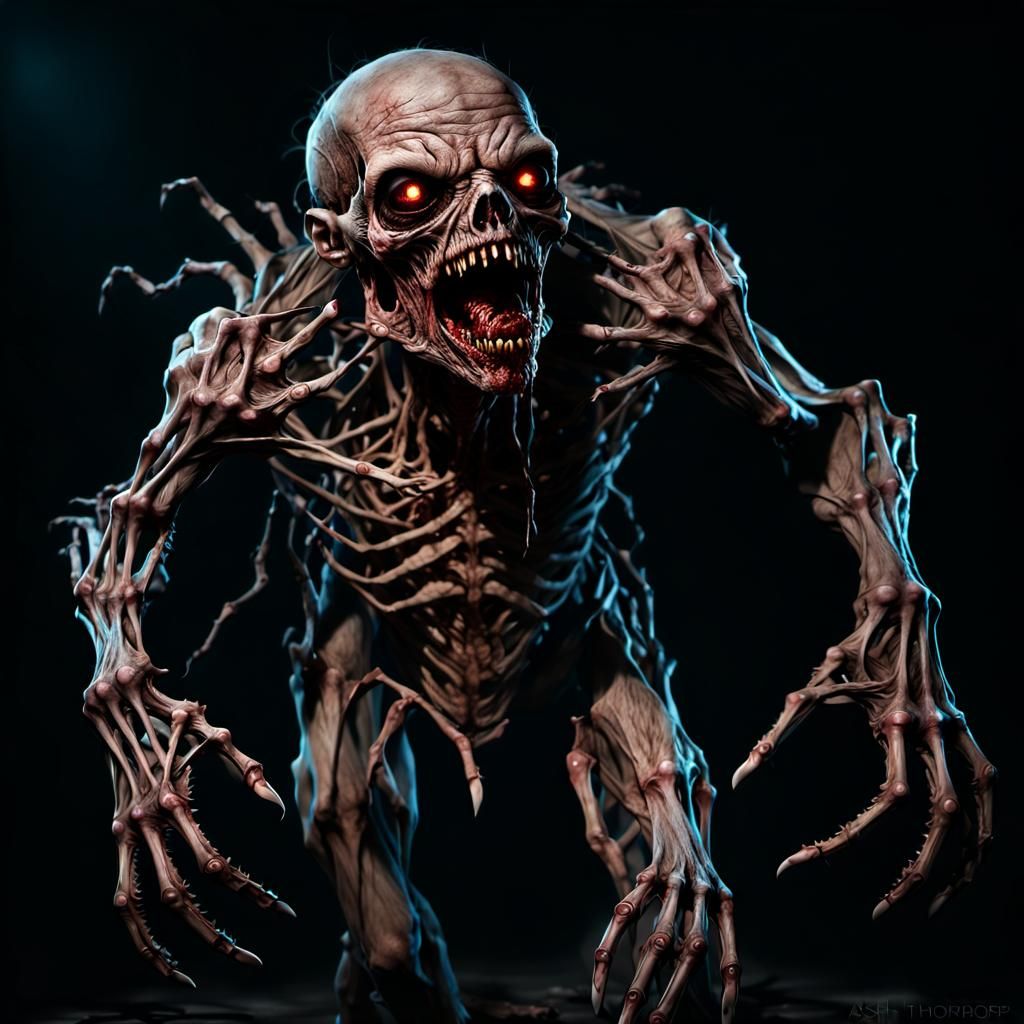 Gothic Horror Icon Revealed in Hyper-Realistic Digital Art