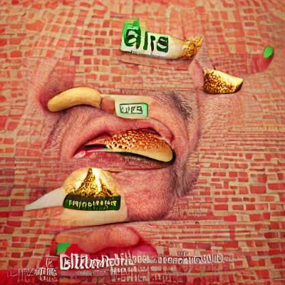 Eat Billionaires Text Prompt Realization