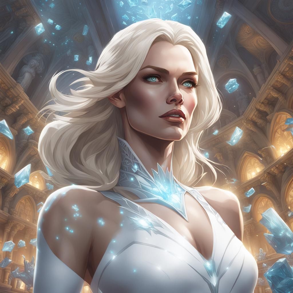 Emma Frost, White Queen, Psychic Art