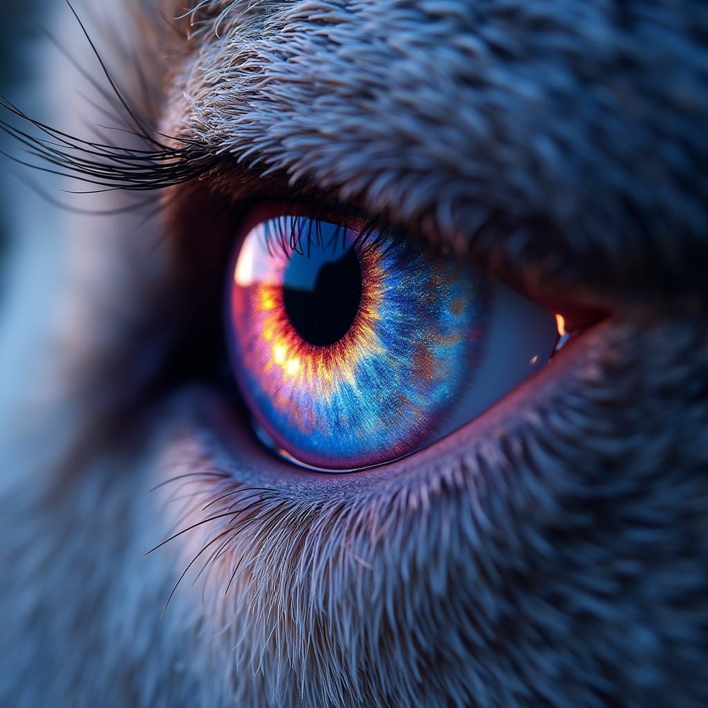 Wolf's Eye Portal to Another World