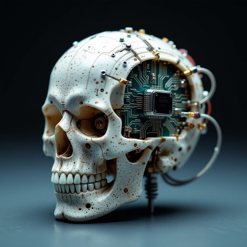 Cyberpunk Biomedical Nightmare Device