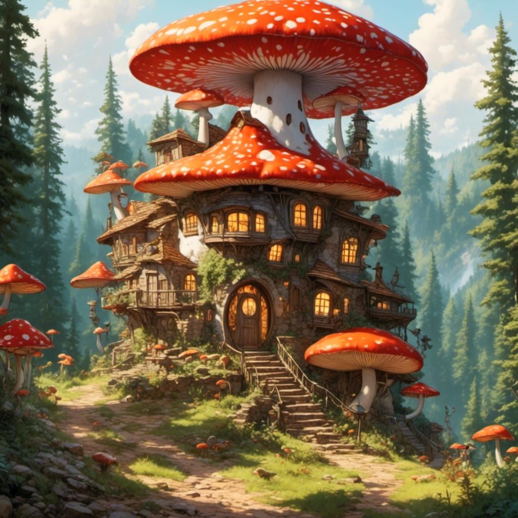 Mushroom House Airbnb in Gritty Neighborhood