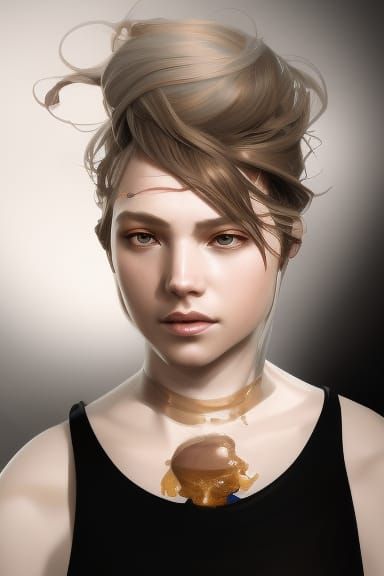 Detailed Portrait with Dynamic Lighting