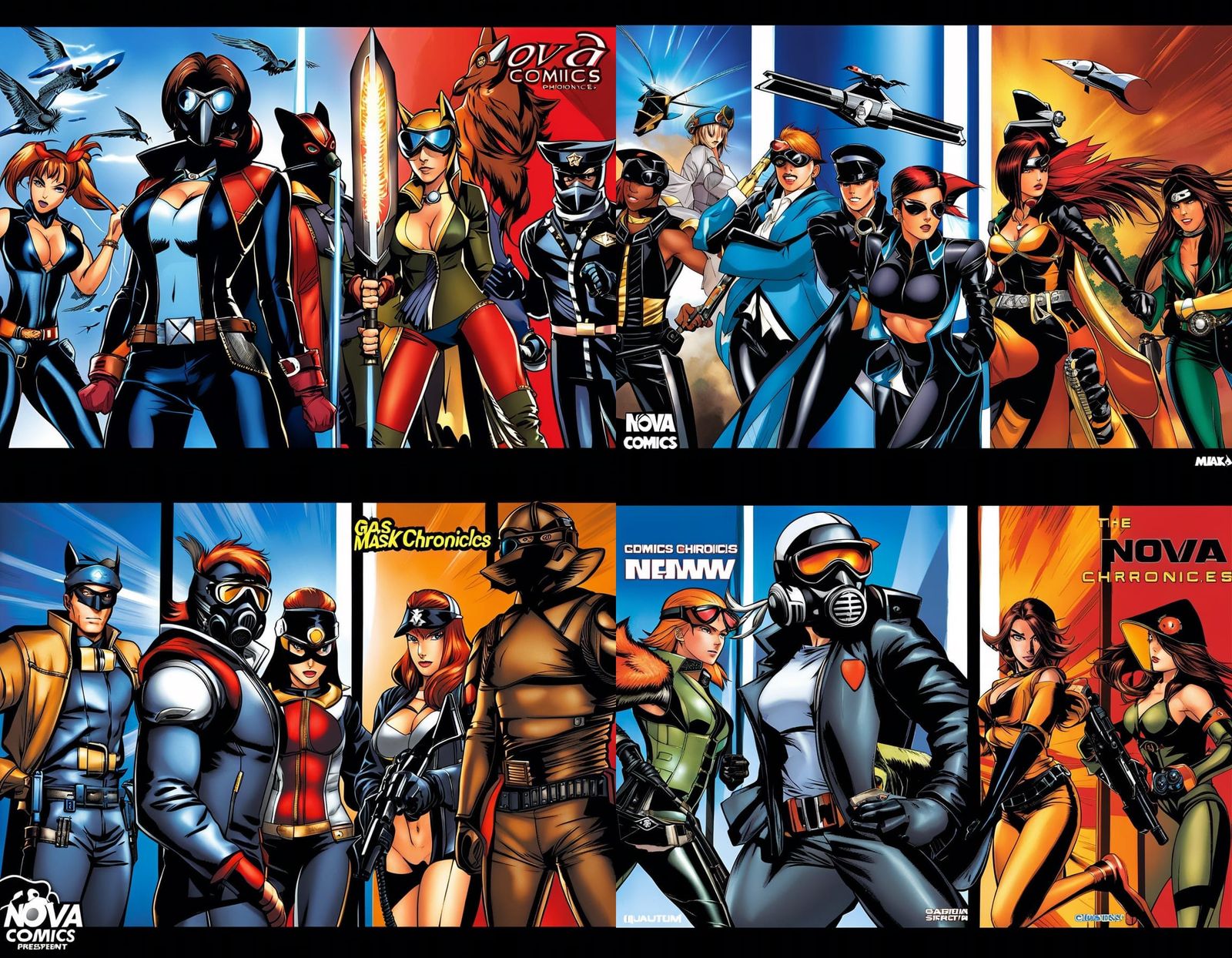 Animal Cybernetic Heroes Escape Mad Scientist Lair