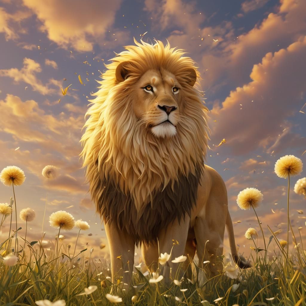 Dandelion-lion