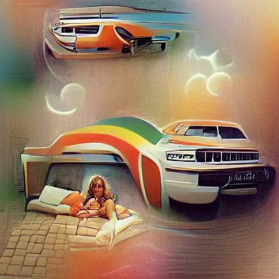 Retro AI Rendering of 1970s Fashion