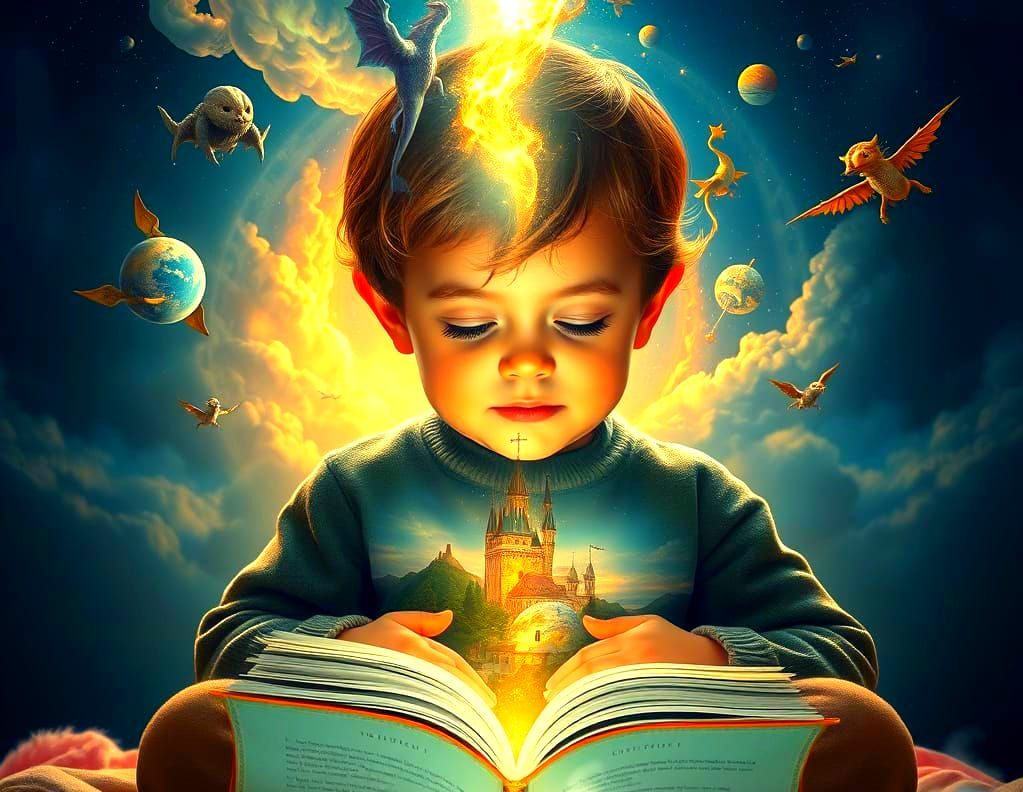 Child's Book Opens Portal to Fantasy Worlds