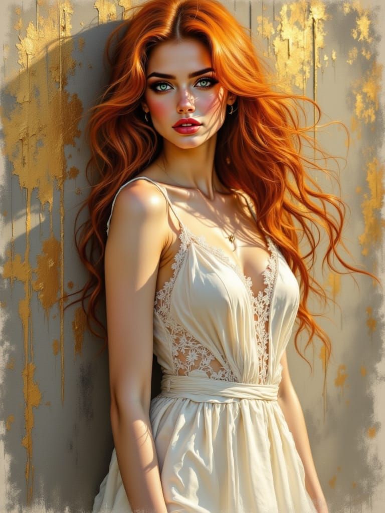 Ethereal Beauty in Golden Light