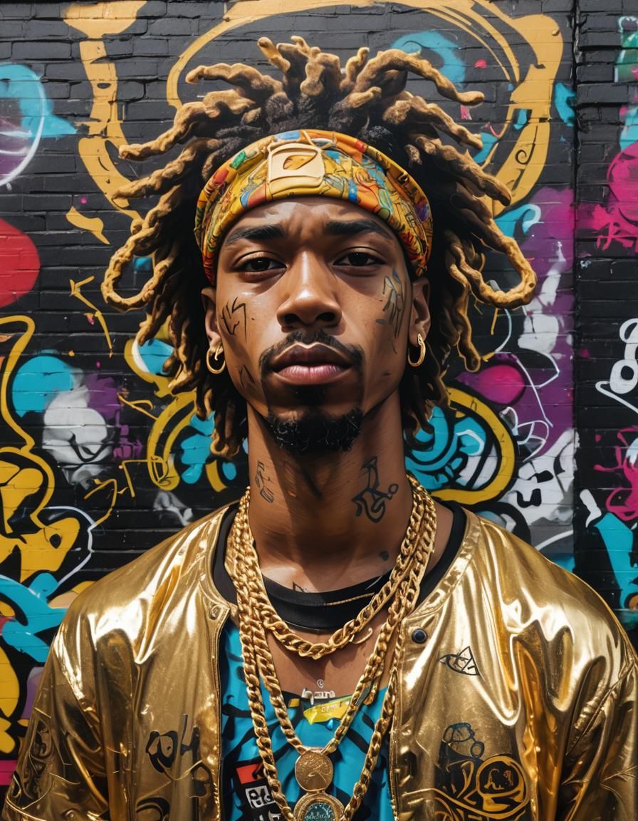 Ghetto Ratdog Rapper in South Park-Inspired Street Art