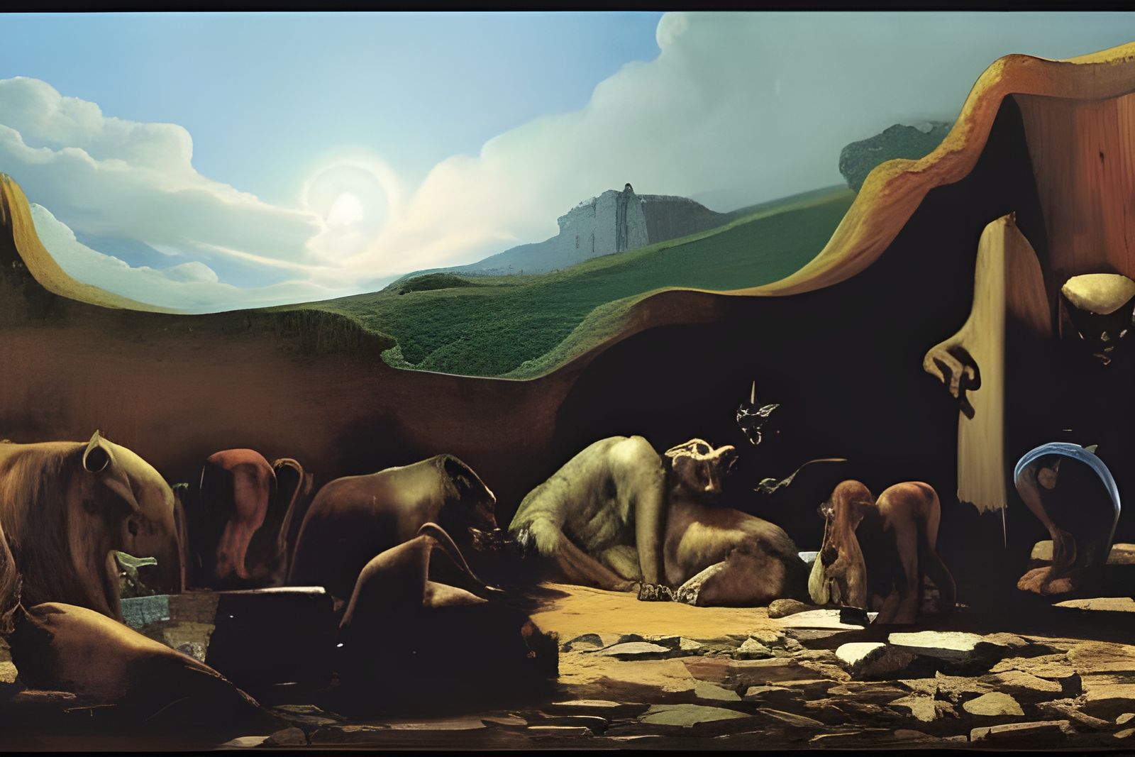 Dark Materials: A Goya-Inspired Fantasy Masterpiece