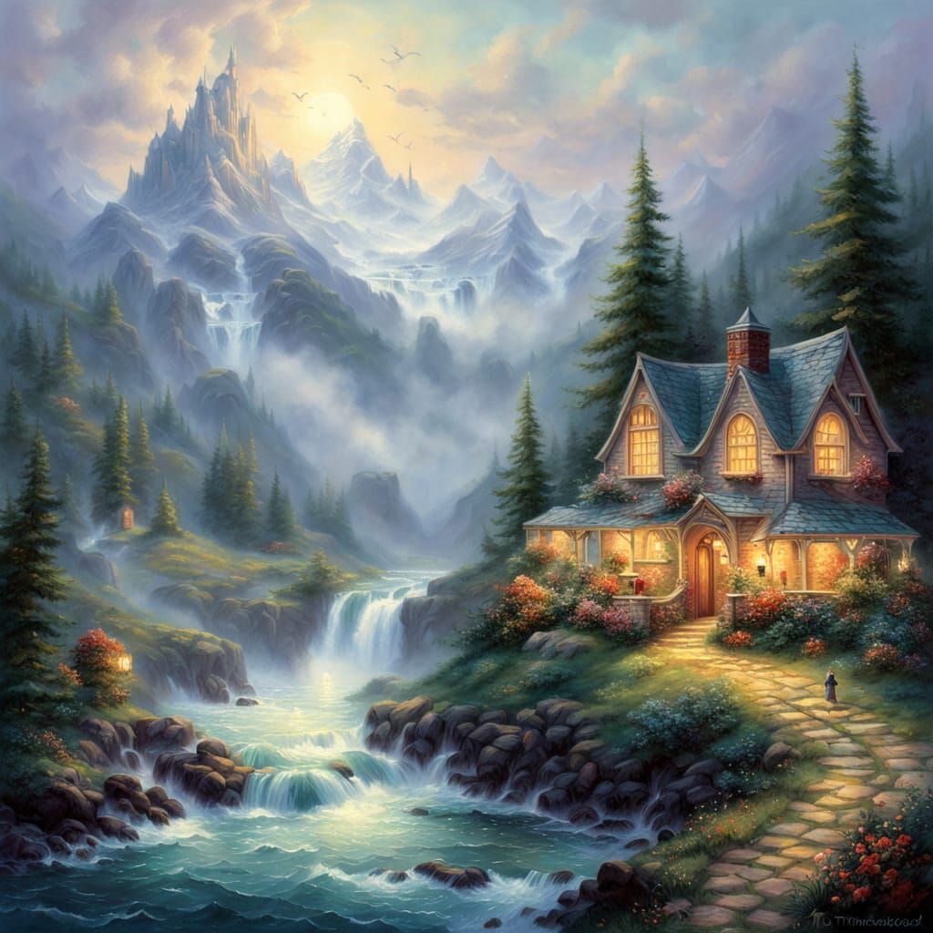 Alien Portal Opens on Unknown Planet with Three Moons