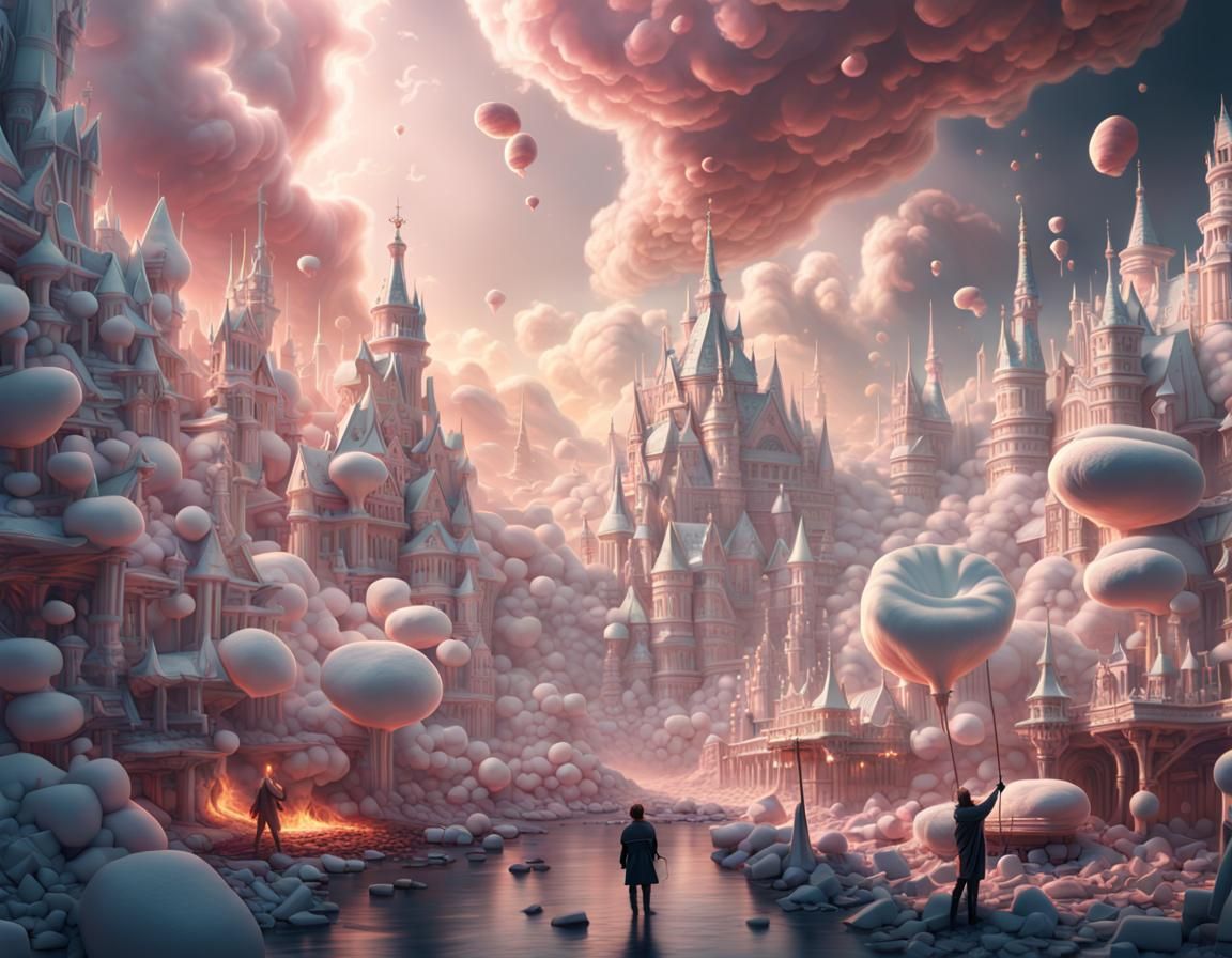 Marshmallow World: Epic Digital Matte Painting