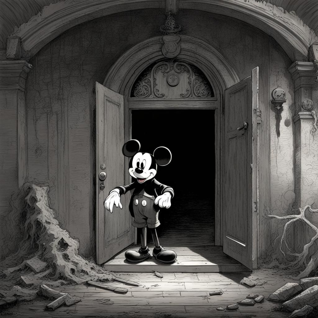 Horror themed Disney World