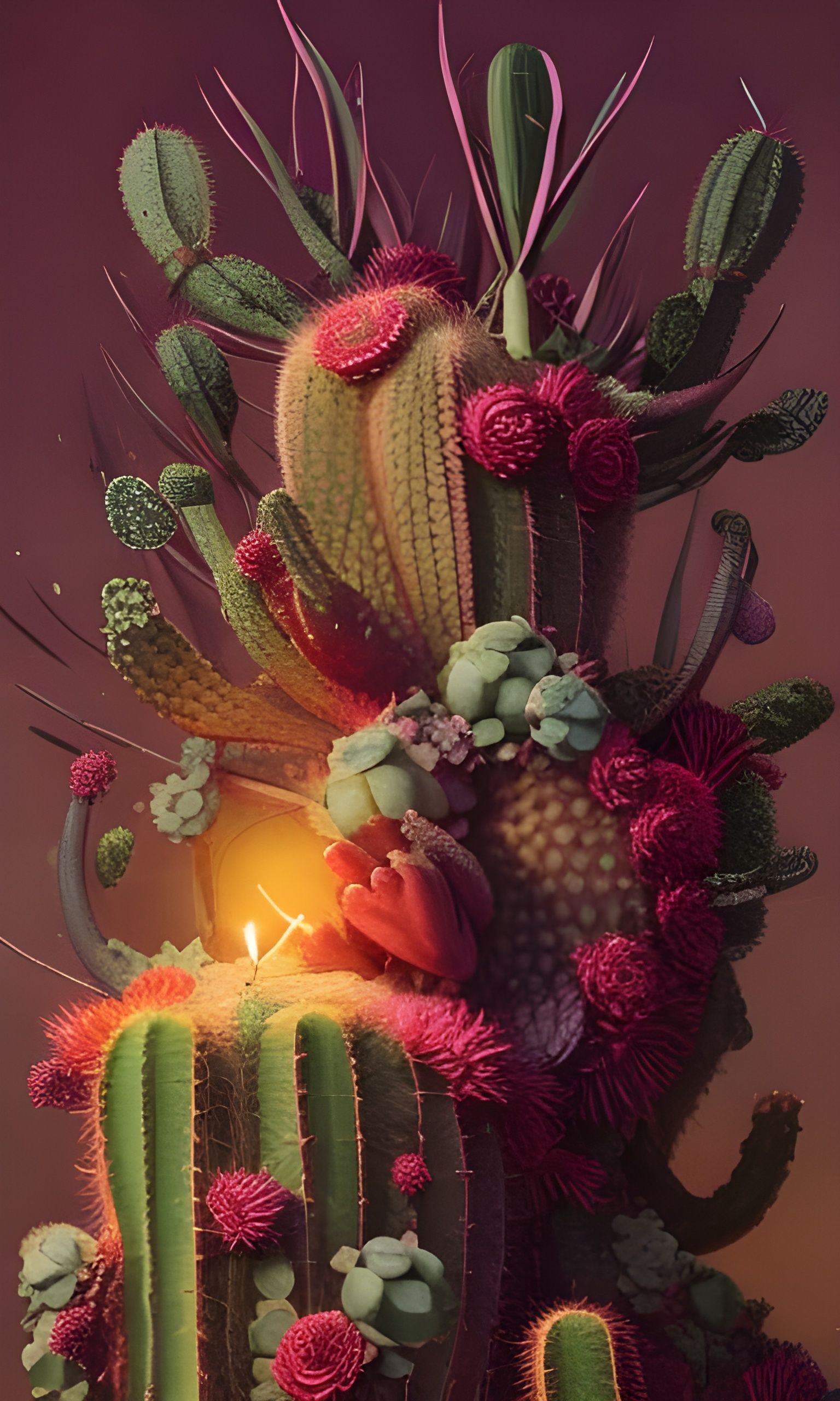 Cactus Birthday: Fantasycore Cake Celebration