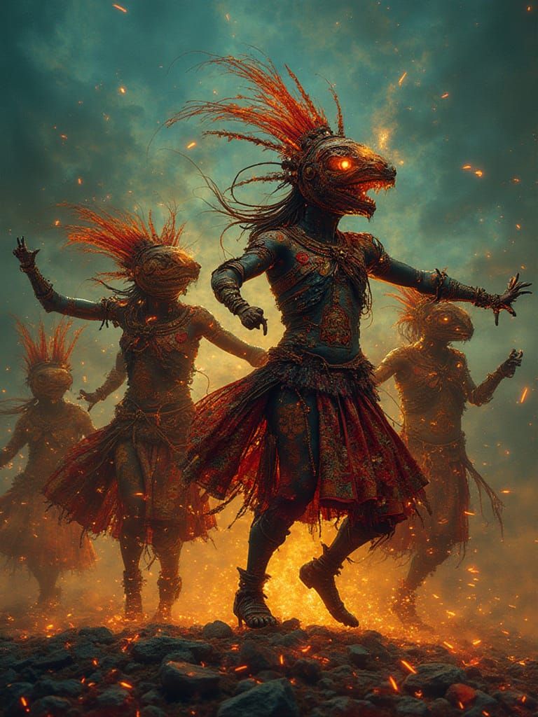 Digitised Steampunk Wayang Interpretive Repair Crew Wayangam...