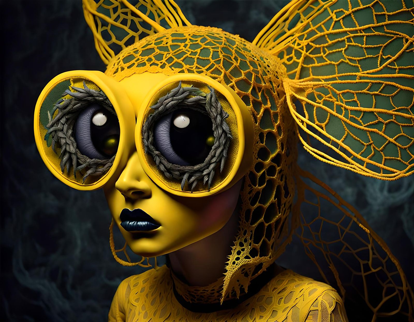 Hybrid Peoplebugs with Crusted Velvet Colorway