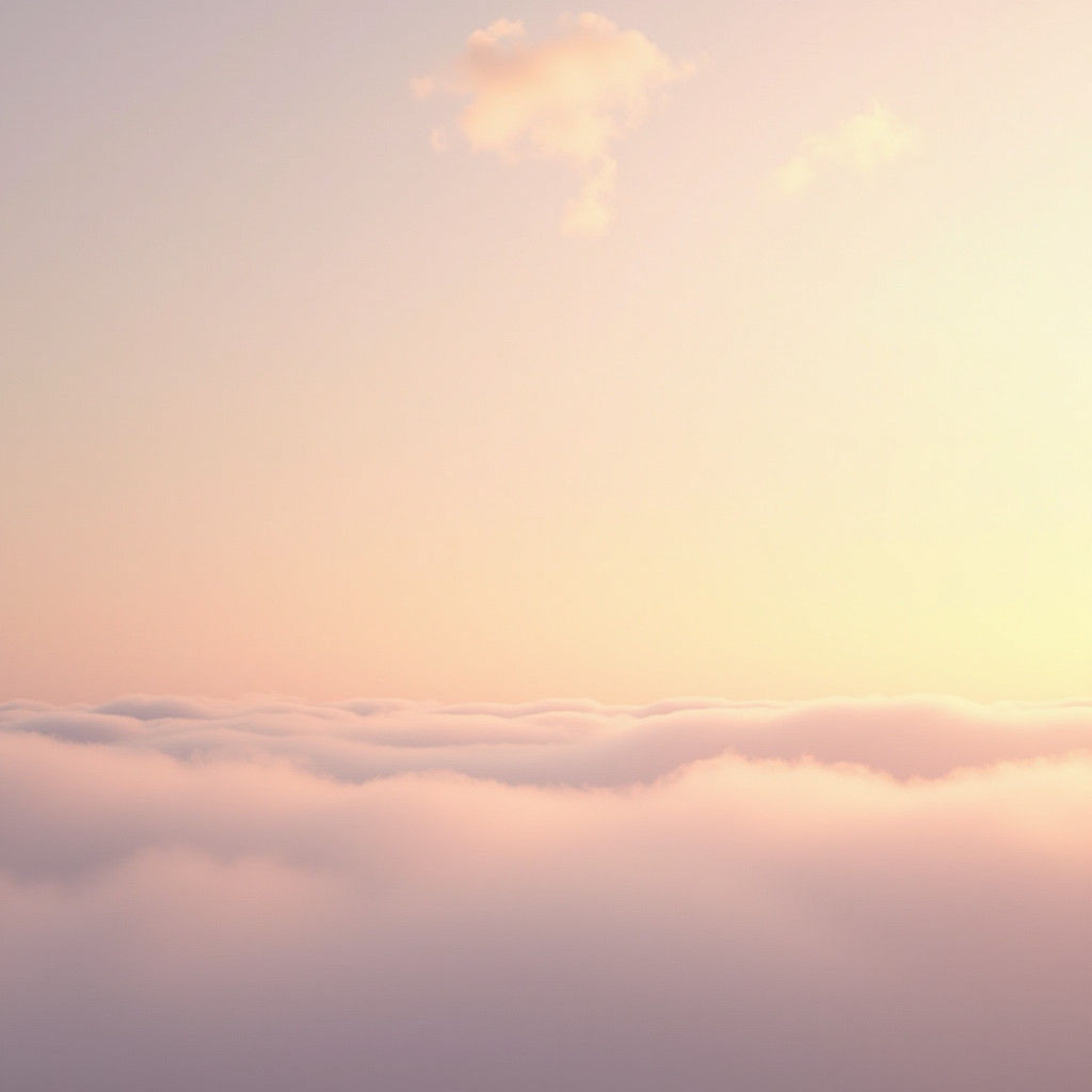 Ombre Sky with Wispy Clouds Landscape Photography