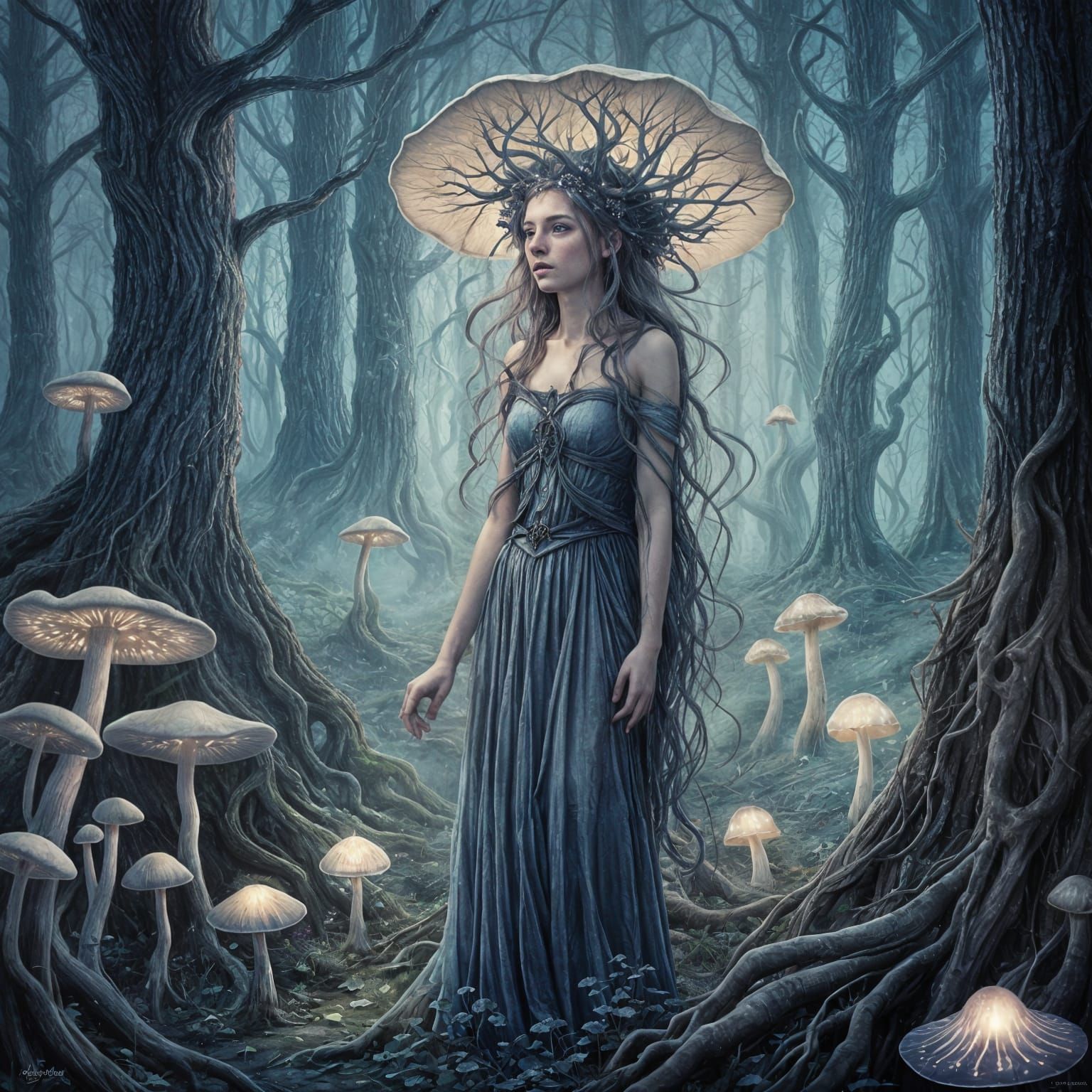 Goth Ecospirituality AI Interpretation