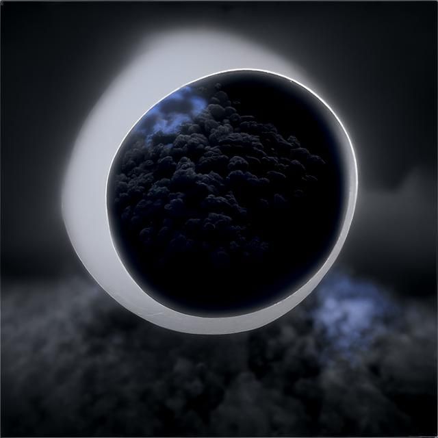 Dramatic Solar Eclipse Concept Art in Dark Moody Style
