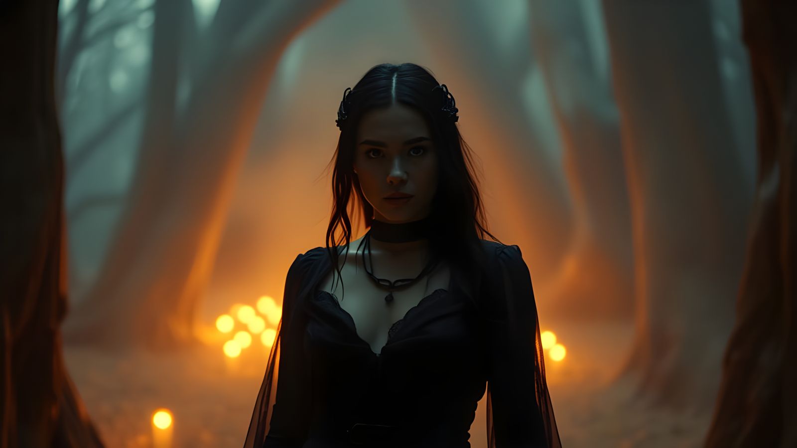 Cinematic Film Still: Tardo Pede In Magiam Versus, 1972