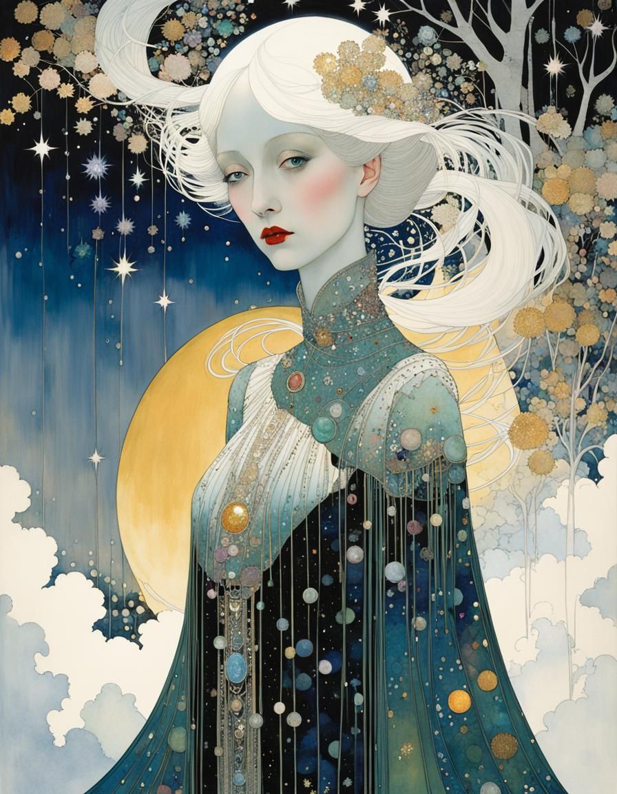 Ethereal Star Mistress of the Glittering Forest