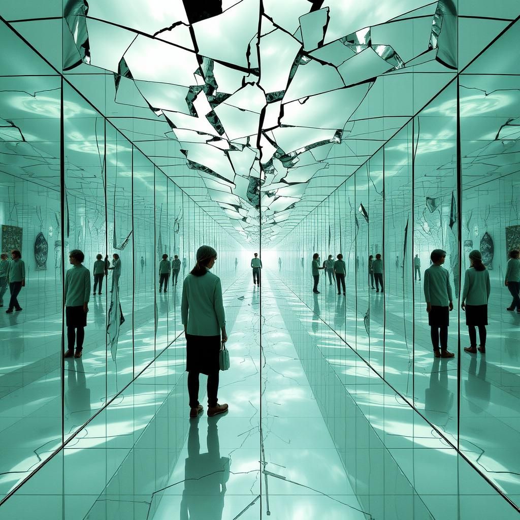 Surreal Mirrored Worlds and Alternate Realities