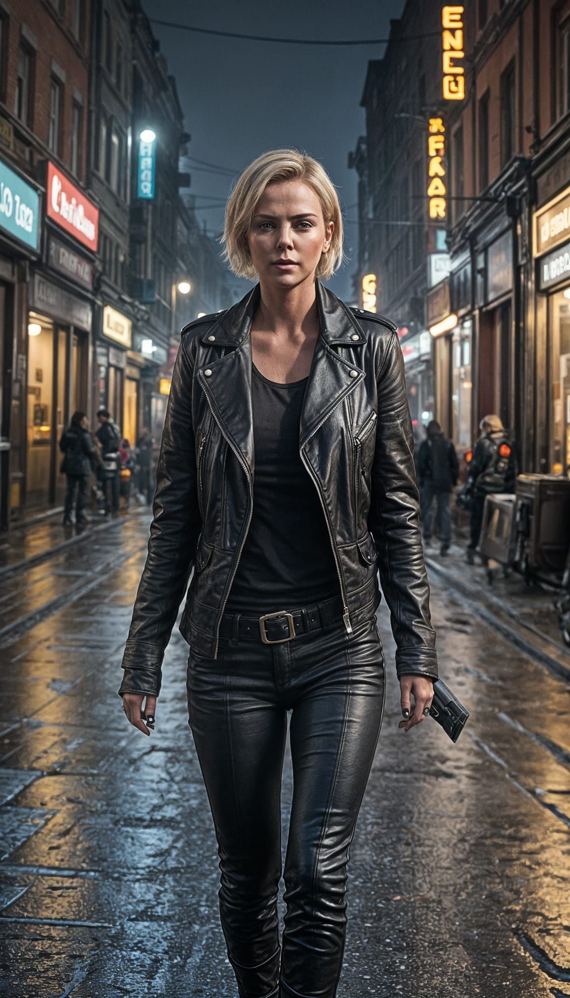 Charlize Theron as Atomic Blonde