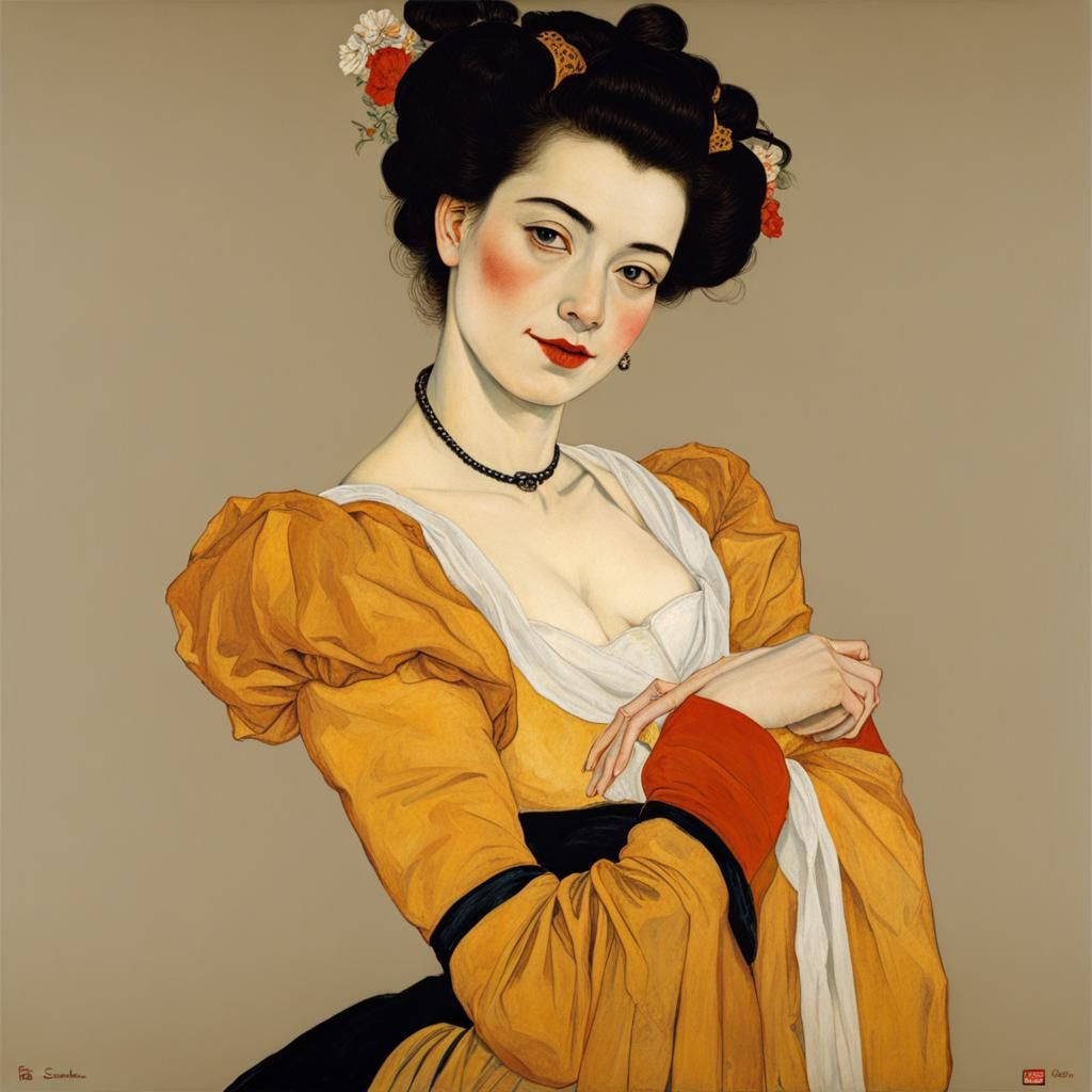 High Fashion, by Egon Schiele